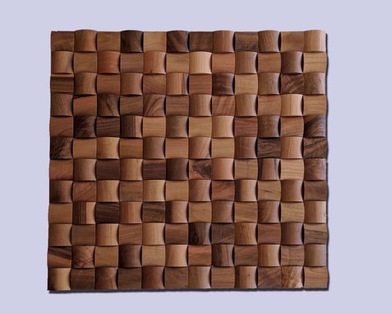 Picture of Mosaic Wall Art -  Leste Walnut