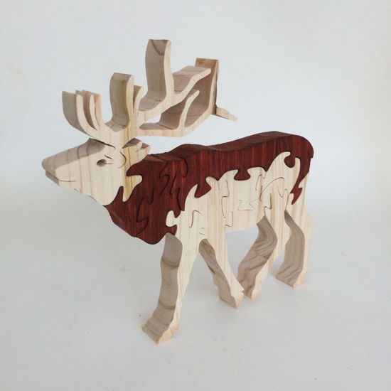 Picture of Wooden Deer Puzzle - Elk