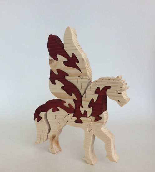 Picture of Wooden Puzzle - Pegasus
