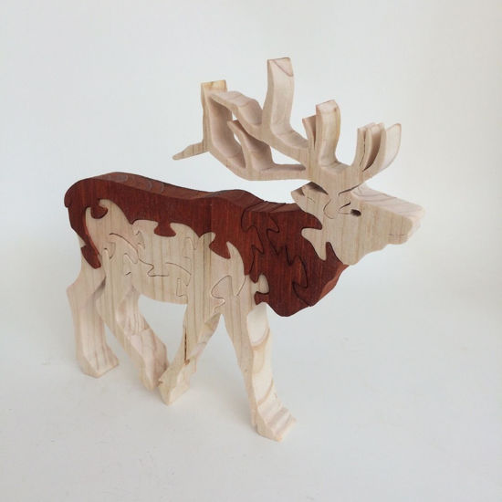 Picture of Wooden Deer Puzzle - Elk