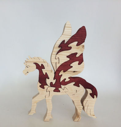 Picture of Wooden Puzzle - Pegasus
