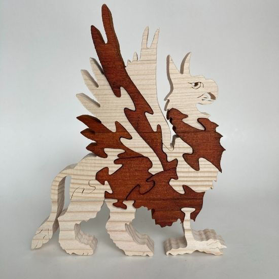 Picture of Wooden Puzzle - Lion the Dragon
