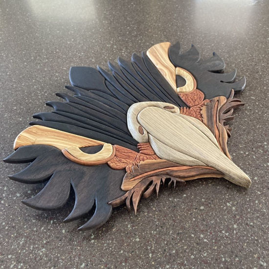 Picture of Wood  Intarsia-Eagle