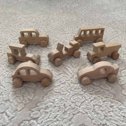 Picture of Wooden Toy Car Set