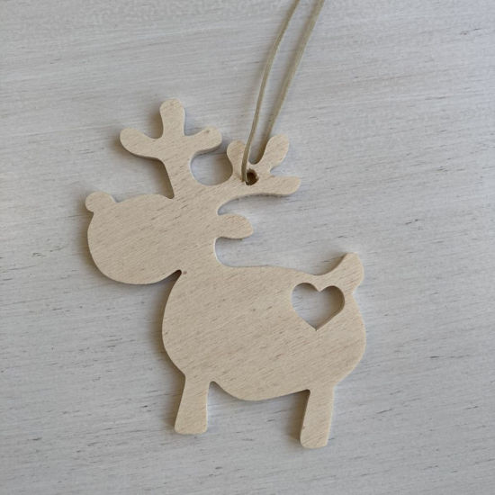 Picture of Handmade Wooden Christmas Ornaments - Big Mix Set-1